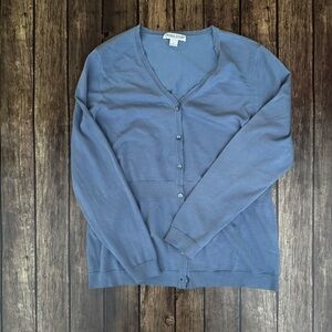 💙 Pendleton Silk Blend Button Front Cardigan Sweater (Size M)